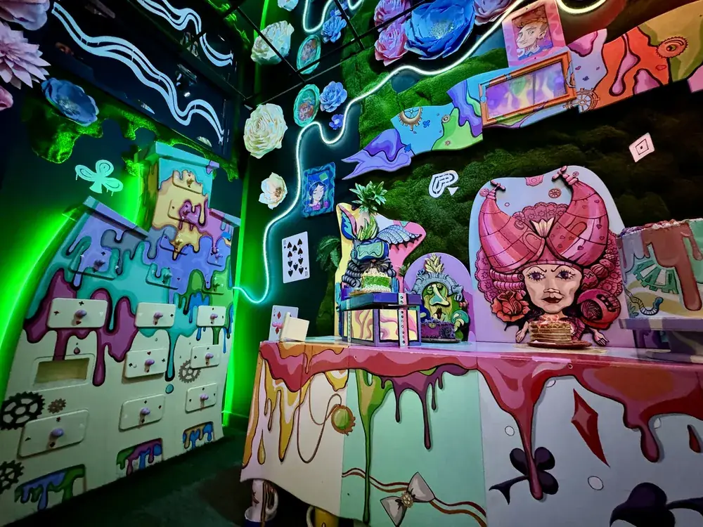 Alice in Wonderland escape room at Conundroom Avalon