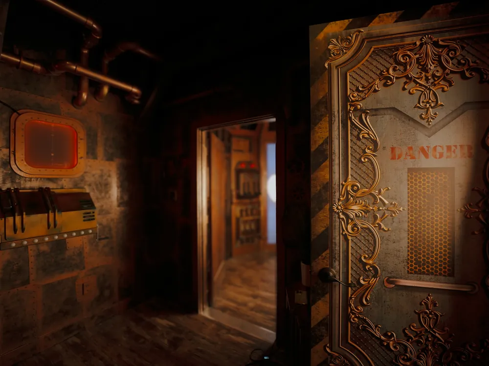 Zeppelin escape room at Conundroom Avalon