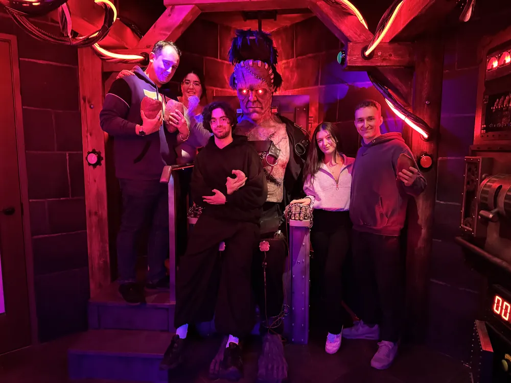 Frankenstein escape room at Conundroom Downtown