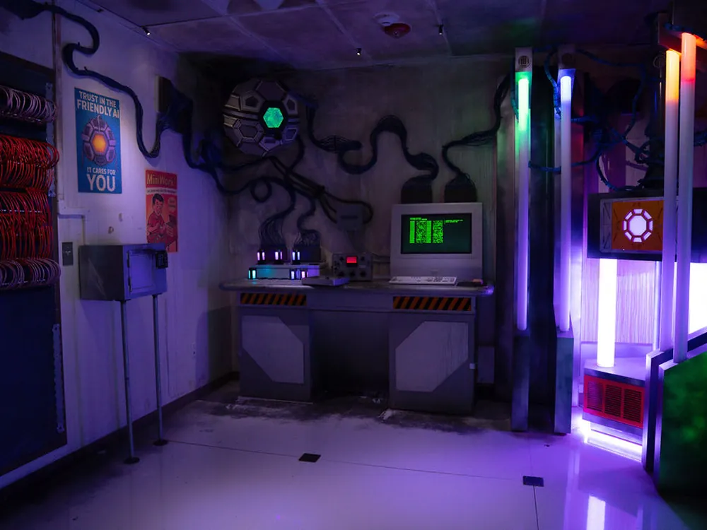 The Vault escape room detail